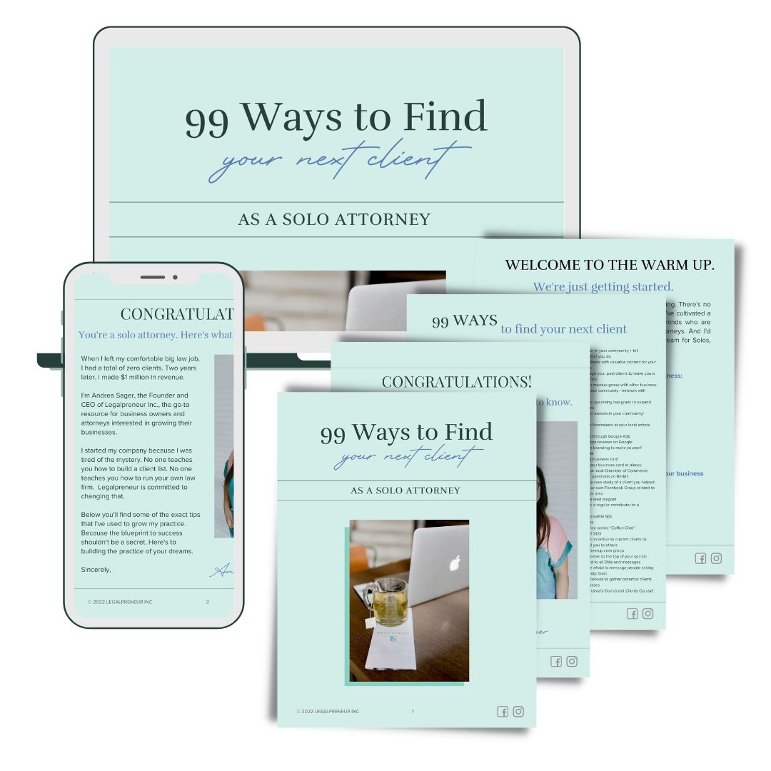 99 Ways to Find Your Next Client
