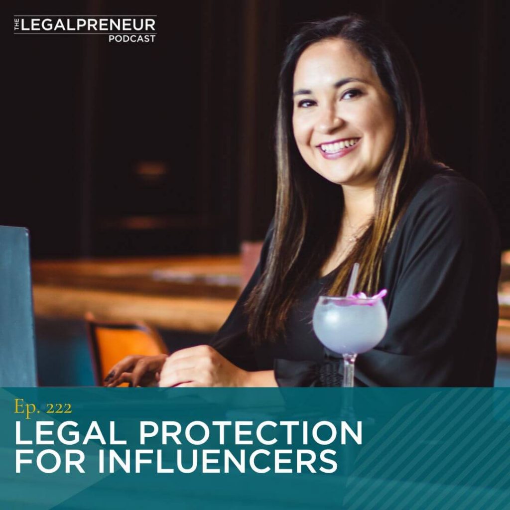 Episode 222 Legal Protection for Influencers