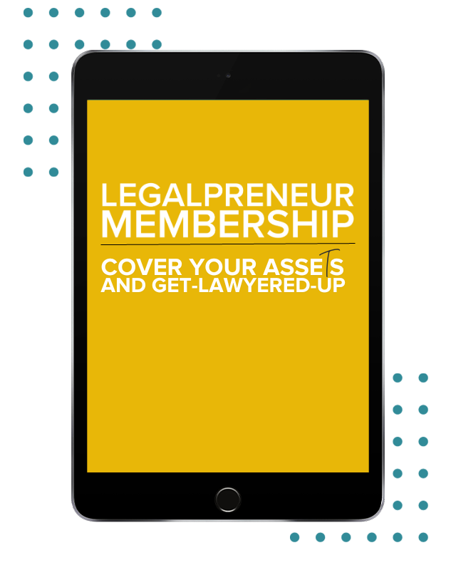 The Legalpreneur Membership Shop Ipad